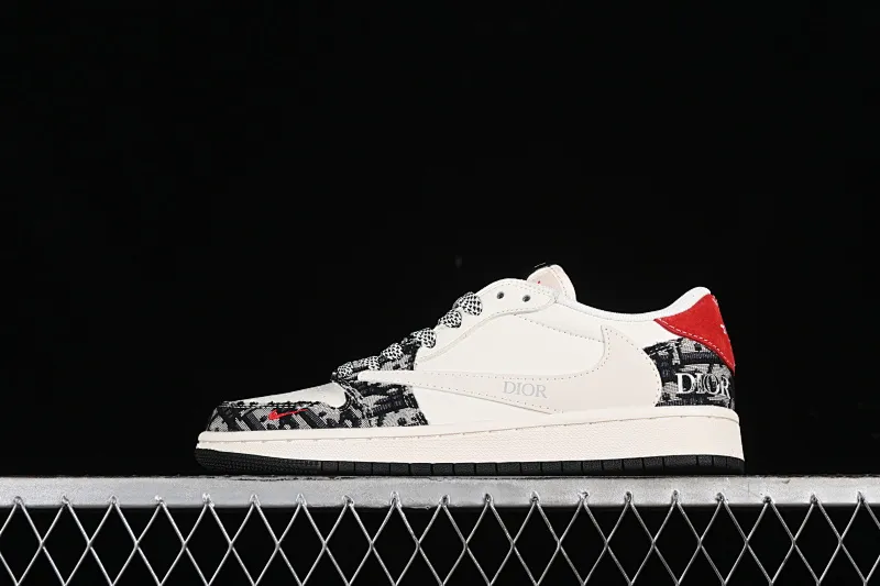 All Categories Air Jordan Jordan Series Basketball Shoes Air Jordan 1 Low High-end Customized Low-top Shoes Travis Scott x Fragment Design x Air Jordan 1 Low OG SP AJ1 Joe 1 Dior Joint-Micro Blue Knit Low-top Cultural Casual Shoes XY2688-108